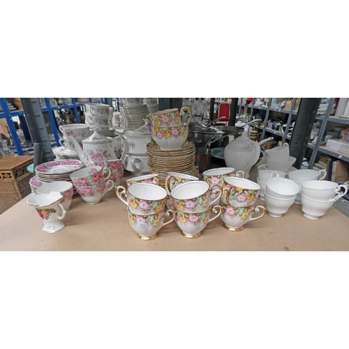 3027C - BELL CHINA PORCELAIN TEAWARE, ROYAL STANDARD TEASET AND ONE OTHER