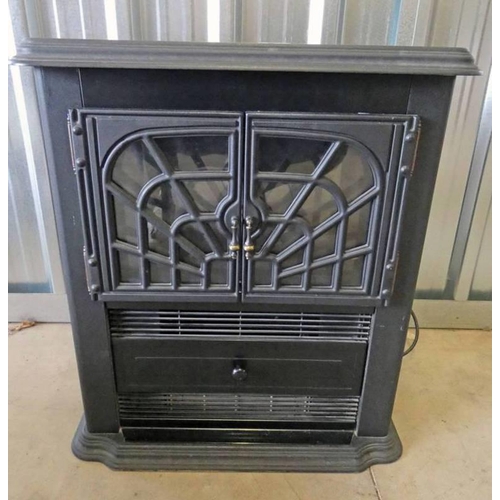 51F - METAL ELECTRIC FIRE PLACE