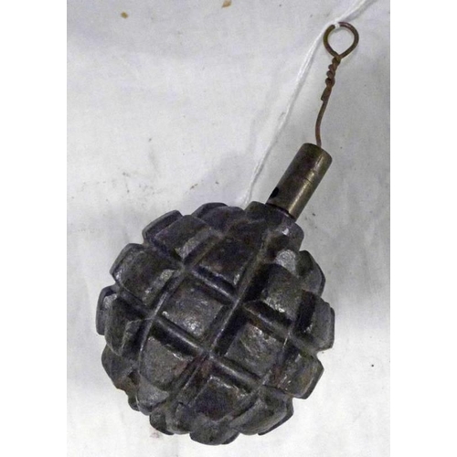 1098 - INERT GERMAN KUGEL HAND GRENADE