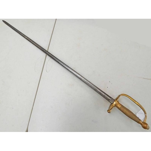 1171A - 1840 US ARMY NCO'S SWORD WITH 82CM LONG BLADE