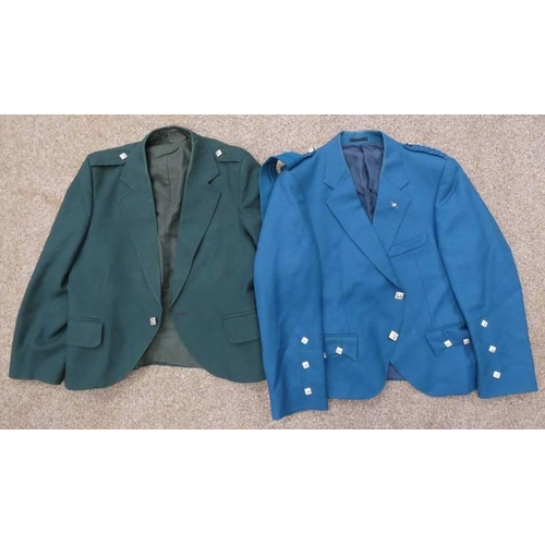 1429 - BLUE HECTOR RUSSELL KILT JACKET & ONE OTHER -2-