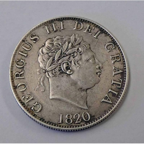 2534 - 1820 GEORGE III HALFCROWN