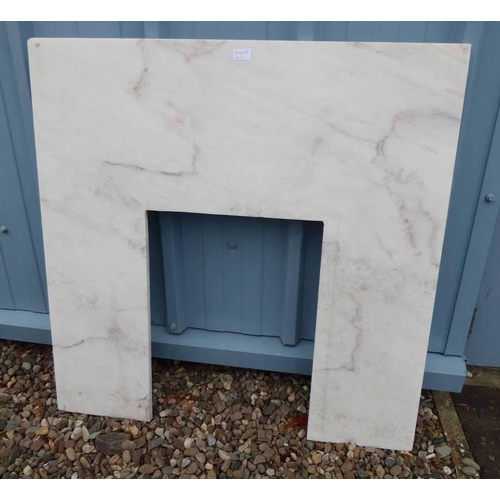 5051I - MARBLE FIRE SURROUND, LENGTH 94CM X HEIGHT 94CM