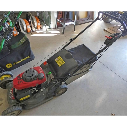 6015 - HONDA HRX476HY 167CC 4 STROKE SELF PROPELLED ROTARY MOWER WITH VARIABLE SPEED 47CM CUTTING WIDTH **T... 