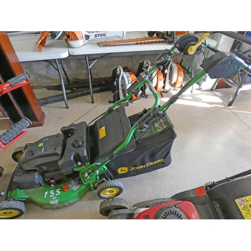 6022 - JOHN DEERE PRO JX90 CB 18'' CUT 2 STROKE 160CC SELF PROPELLED ROTARY MULCHING MOWER **THIS LOT WILL ... 