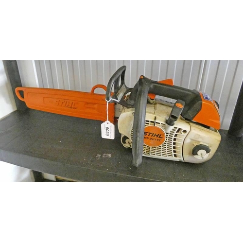 6030 - STIHL 14'' MS201TC-M CHAINSAW 14'' TOP HANDLED CHAINSAW DESIGNED FOR ARBORICULTURE USE **THIS LOT WI... 