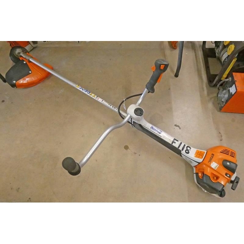 6039 - STIHL FS410C-EM SCRUBCUTTER 40CC PROFESSIONAL BRUSH CUTTER/STRIMMER WITH HARNESS **THIS LOT WILL BE ... 