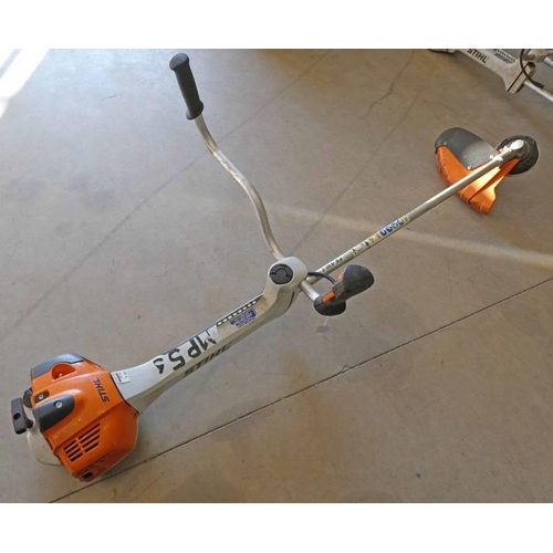 6045 - STIHL FS410C-EM SCRUBCUTTER 40CC PROFESSIONAL BRUSH CUTTER/STRIMMER WITH HARNESS **THIS LOT WILL BE ... 