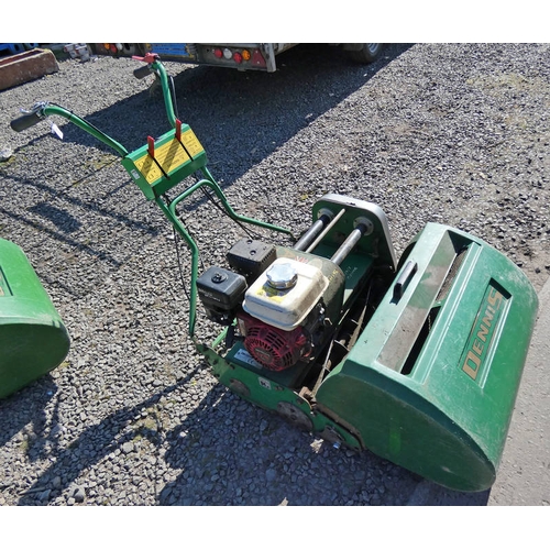 6008 - 24'' DENNIS SIMPLEX 610 4HP FINE TURF PEDESTRIAN CYLINDER MOWER 24'' CUTTING WIDTH WITH COLLECTOR **... 