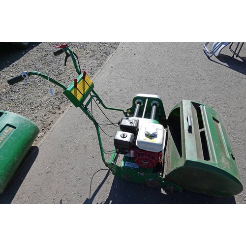 6010 - 24'' DENNIS SIMPLEX 610 4HP FINE TURF PEDESTRIAN CYLINDER MOWER 24'' CUTTING WIDTH WITH COLLECTOR **... 