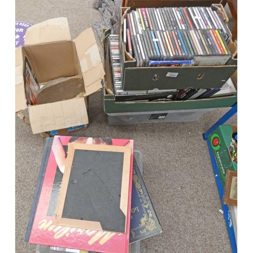 1515 - SELECTION OF DVD'S, CD'S, RECORDS ETC