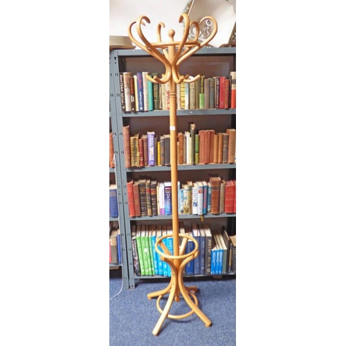 195 - ARTS & CRAFTS STYLE BENTWOOD COAT STAND