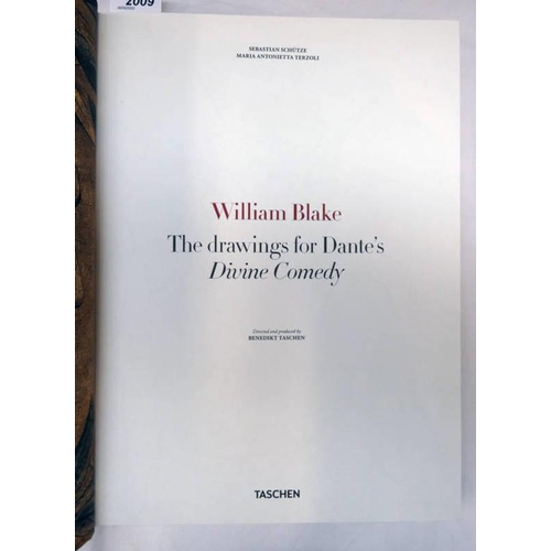 2009 - WILLIAM BLAKE THE DRAWINGS FOR DANTE'S DIVINE COMEDY BY SEBASTIAN SCHUTZE AND MARIA ANTONIETTA TERZO... 