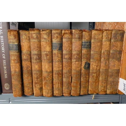 2015 - THE WORKS OF SAMUEL JOHNSON, LL.D. A NEW EDITION, IN TWELVE VOLUMES, WITH AN ESSAY ON HIS LIFE AND G... 