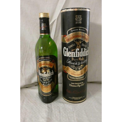 3200A - 1 BOTTLE OF GLENFIDDICH PURE MALT WHISKY - 70CL, 40% VOL IN TUBE