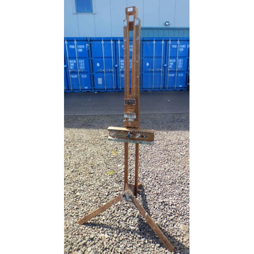 97 - ARTISTS LARGE EASEL, HEIGHT 187CM