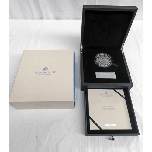 2400 - 2022 UK THE PLATINUM JUBILEE OF HER MAJESTY THE QUEEN 10 OZ SILVER PROOF COIN IN CASE OF ISSUE WITH ... 