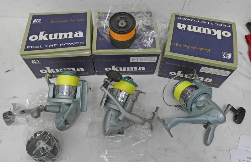 OKUMA BEACHCASTER PRO EDITION 390 spare spool bobina di ricambio