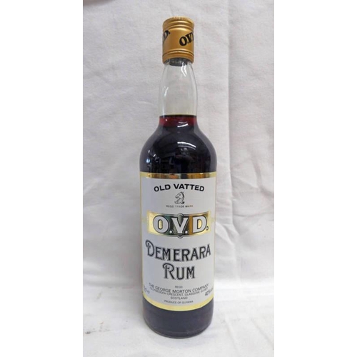 2012 - 1 BOTTLE OVD RUM BOTTLED BY GEORGE MORTON - 70CL, 40% VOL