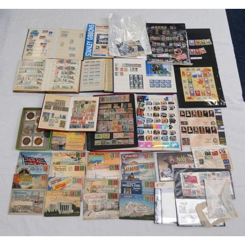 2637 - GOOD SELECTION OF STAMPS, FIRST DAY COVERS, MEDALS ETC TO INCLUDE 1959 MODENA USED STAMPS INCLUDING ... 