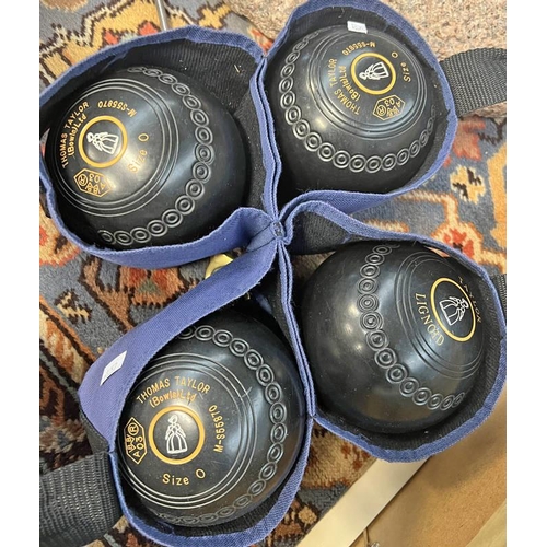 1484 - SET OF FOUR THOMAS TAYLOR SIZE O BOWLS