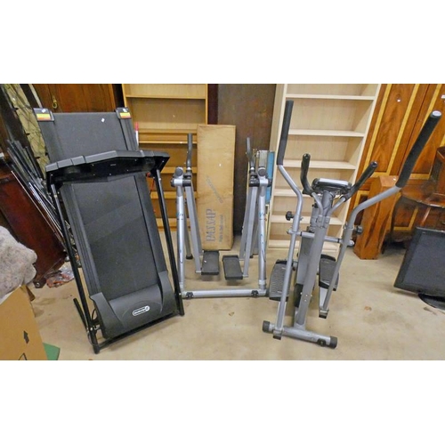 6072 - YORK FITNESS CROSS TRAINER, TREADMILL ETC