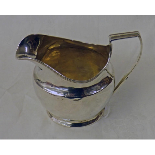 345 - GEORGE III SILVER CREAM JUG, LONDON 1803 - 80G