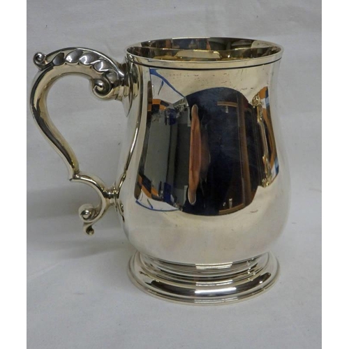 508 - SILVER TANKARD, BIRMINGHAM 1972 - 345 G