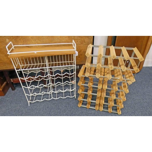 5185 - 4 WINE RACKS