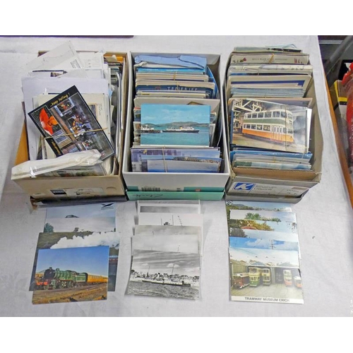 2607 - SELECTION OF VARIOUS POSTCARDS AND PHOTOCARDS TO INCLUDE ABERDEEN, STEAM LOCOMOTIVES, TOPOGRAPHICAL,... 