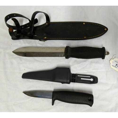 1485 - DIVERS KNIFE AND A FROSTS KNIFE