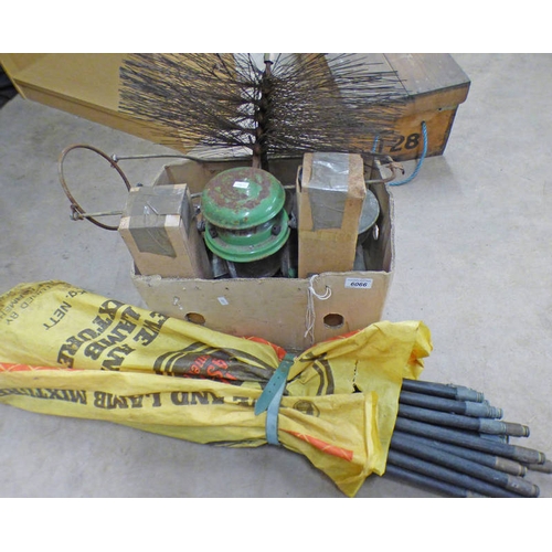 6066 - CHIMNEY CLEANING KIT ETC