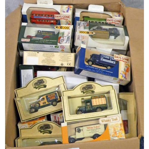 6112 - QUANTITY OF VARIOUS LLEDO MODEL VEHICLES INCLUDING BUSES, CARS & VANS ETC ALL BOXED