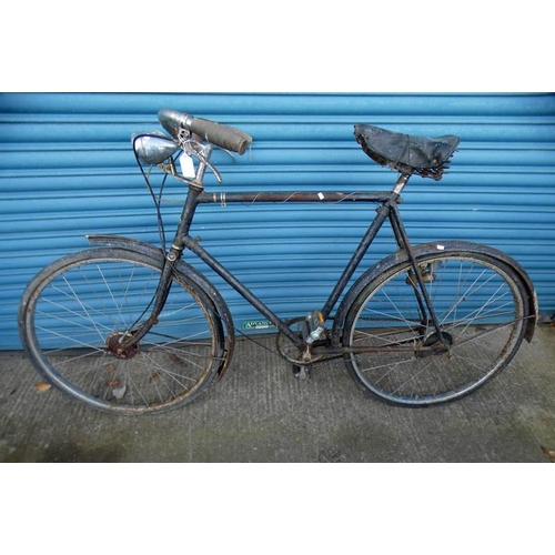 6006 - BICYCLE WITH SPRING SADDLE SEAT BY RALEIGH, NOTTINGHAM, ENGLAND