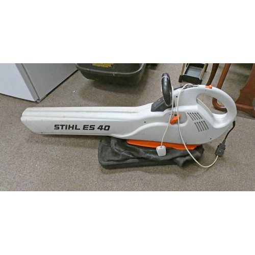 6108 - STIHL ES40 ELECTRIC LEAF BLOWER / VACCUM