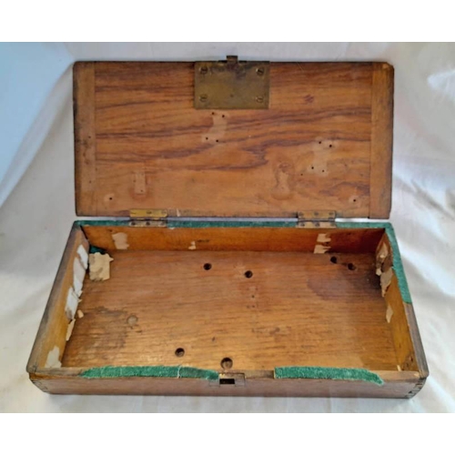 1395 - VINTAGE BOX / CASE FOR PISTOLS