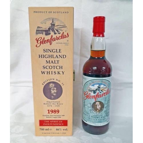 2035 - 1 BOTTLE GLENFARCLAS 17 YEAR OLD SINGLE MALT WHISKY, LIMITED RARE BOTTLING - EDITION NO.11 ROBERT TH... 