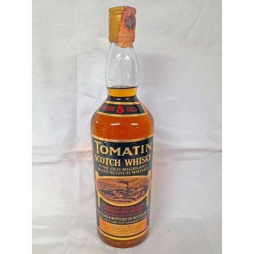 2056 - 1 BOTTLE TOMATIN 5 YEAR OLD FINE OLD HIGHLAND MALT WHISKY - 75CL, 43% VOL