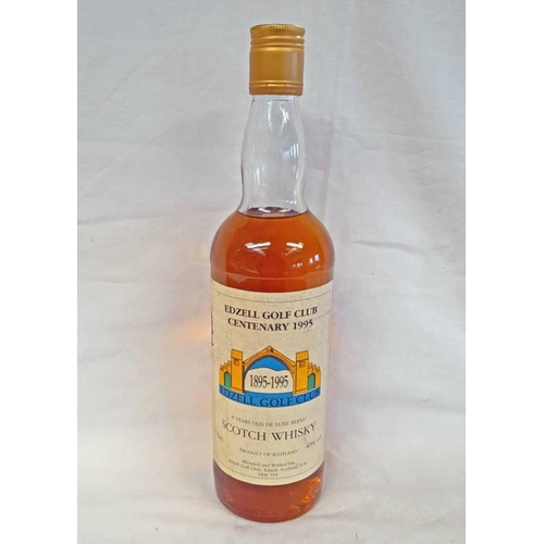 2083 - 1 BOTTLE OF EDZELL GOLF CLUB CENTENARY BOTTLING 8 YEAR OLD DE LUXE BLENDED WHISKY - 70CL, 40% VOL