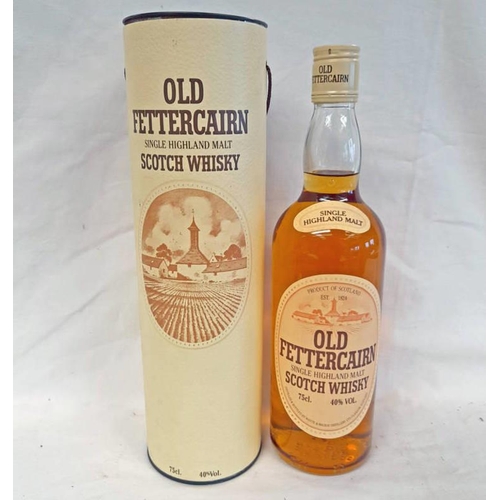 2109 - 1 BOTTLE OLD FETTERCAIRN  SINGLE MALT WHISKY - 75CL, 40% VOL IN TUBE