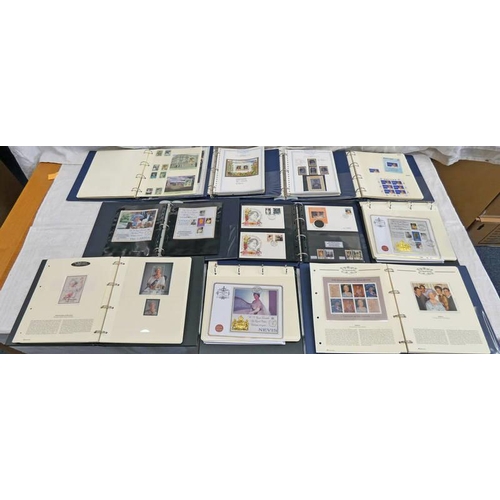 2296 - VIRTUALLY COMPLETE COLLECTION OF QUEEN MOTHER RELATED STAMPS, FDC'S, ETC, DISPLAYED IN TEN SPECIAL A... 