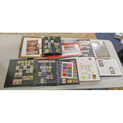 2308 - SELECTION OF WORLDWIDE STAMPS & FIRST DAY COVERS, WITH ALBUMS TO INCLUDE MINT SPAIN, PRESENTATION PA... 