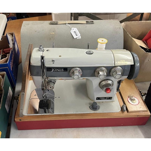 6038 - JONES ELECTRIC SEWING MACHINE