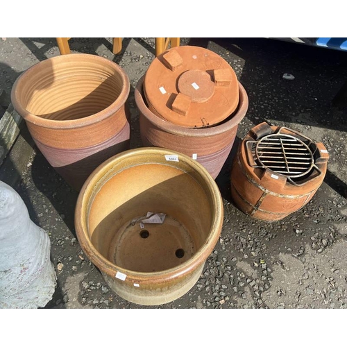 6081 - GARDEN POTS ETC