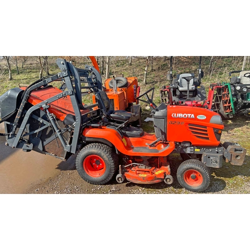 6004 - KUBOTA G23 II ROAD REGISTERED DIESEL 48'' ROTARY MOWER, REG SP16 BCX, HOURS - 1422.7 DAMAGE TO COLLE... 