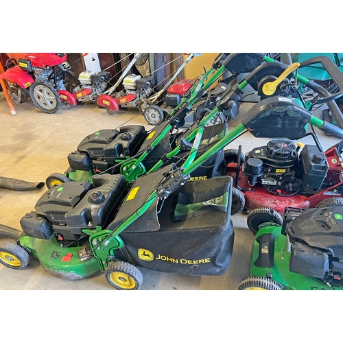 6012 - JOHN DEERE PRO JX90 CB SELF PROPELLED ROTARY MOWER WITH COLLECTOR