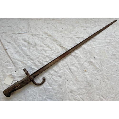 1328 - FRENCH LEBEL BAYONET WITH 52CM LONG BLADE