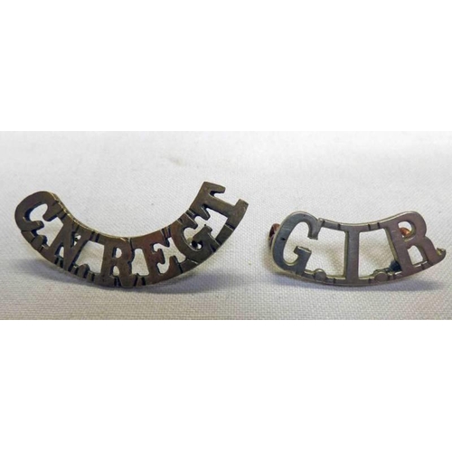 1533 - CN REGT SHOULDER TITLE AND GIR SHOULDER TITLE  -2-