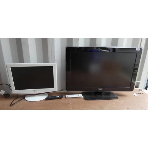 6008 - PHILIPS 32'' TELEVISION AND SAMSUNG 19'' TELEVISION