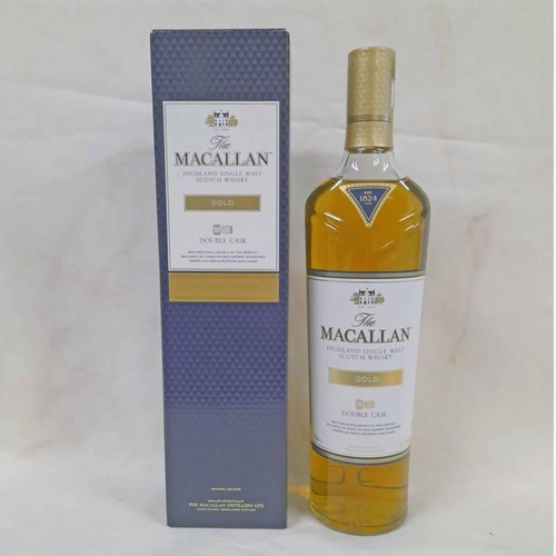 2046 - 1 BOTTLE MACALLAN GOLD DOUBLE CASK SINGLE MALT WHISKY - 700ML, 40% VOL BOXED